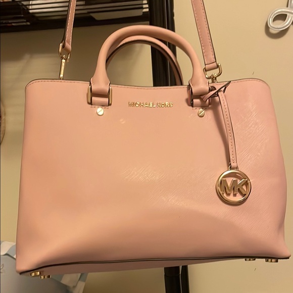 Michael Kors Blush Pink Satchel - Picture 1 of 16